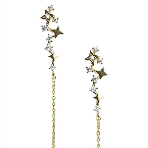 Jules Smith Dancing Star 14k Goldplated Earrings - Picture 2 of 8